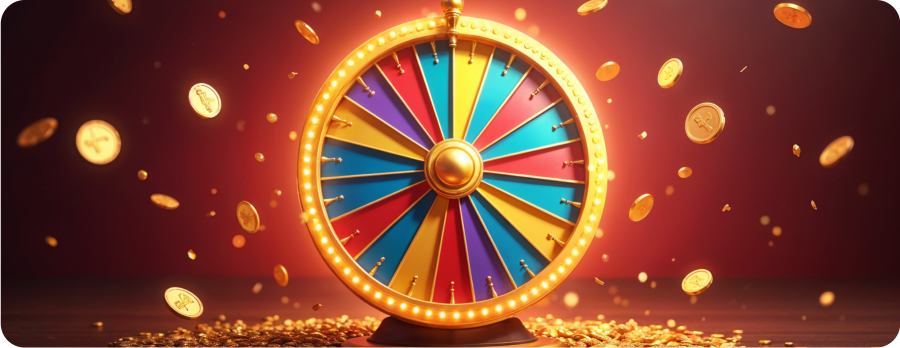 colorful wheel Crazy Time
